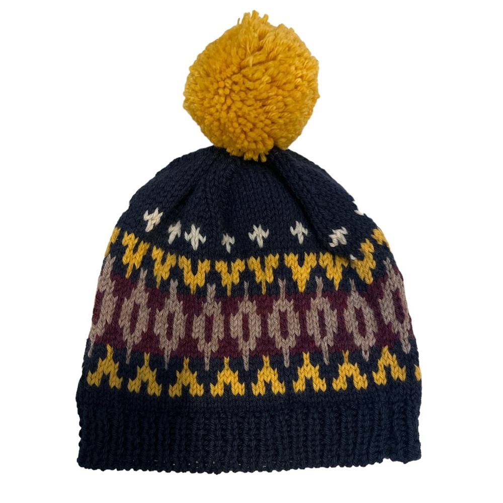 Knit Pom Pom Beanie